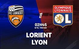 Nhận định Lorient vs Lyon (2h45 ngày 8/12): Chờ đội khách vượt khó