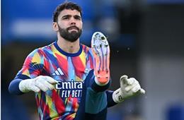 Mikel Arteta khen ngợi David Raya trước trận đấu với Brentford