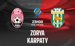 Nhận định - dự đoán Zorya vs Karpaty 23h00 ngày 5/12 (VĐQG Ukraine 2025/26)