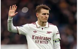 Martin Odegaard xuất sắc nhất trận Aston Villa 2-1 Arsenal
