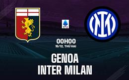 Nhận định Genoa vs Inter Milan (00h00 ngày 15/12): Phá dớp tại Luigi Ferraris