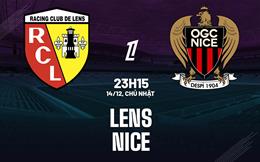 Nhận định Lens vs Nice (23h15 ngày 14/12): Củng cố ngôi đầu