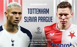 Nhận định Tottenham vs Slavia Praha (3h00 ngày 10/12): 3 điểm cho Spurs