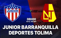 Nhận định Junior Barranquilla vs Deportes Tolima 8h00 ngày 13/12 (VĐQG Colombia 2025)