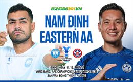 Nhận định Nam Định vs Eastern (17h00 ngày 11/12): Thắng đậm và hi vọng