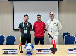 ĐT Futsal nữ Việt Nam tự tin hướng đến trận mở màn đấu Indonesia