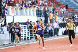 Vua tốc độ Thái Lan Puripol Boonson phá sâu kỷ lục SEA Games