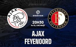 Nhận định Ajax vs Feyenoord 20h30 ngày 14/12 (VĐQG Hà Lan 2025/26)