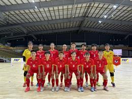 ĐT futsal nữ Việt Nam khởi đầu suôn sẻ tại SEA Games 33