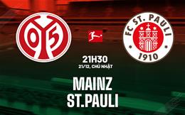 Nhận định bóng đá Mainz vs St.Pauli 21h30 ngày 21/12 (Bundesliga 2025/26)