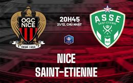 Nhận định Nice vs Saint-Etienne (20h45 ngày 21/12): Trận thua thứ 10?