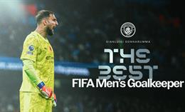 Donnarumma tự hào với danh hiệu Thủ môn nam xuất sắc nhất FIFA 