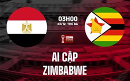 Nhận định bóng đá Ai Cập vs Zimbabwe 3h00 ngày 23/12 (AFCON 2025)