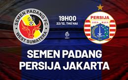 Nhận định Semen Padang vs Persija Jakarta 19h00 ngày 22/12 (VĐQG Indonesia 2025/26)