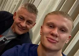Haaland học hỏi kinh nghiệm từ HLV Ole Gunnar Solskjaer