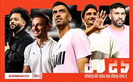 Những cầu thủ nổi bật giải nghệ trong năm 2025