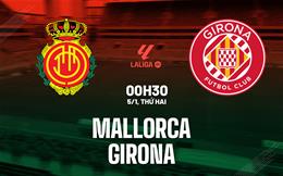 Nhận định bóng đá Mallorca vs Girona 0h30 ngày 5/1 (La Liga 2025/26)