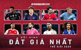 Đội hình cầu thủ đắt giá nhất thế giới năm 2025