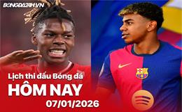 Lịch thi đấu, trực tiếp bóng đá hôm nay 07/01/2026: Barcelona vs Athletic Club
