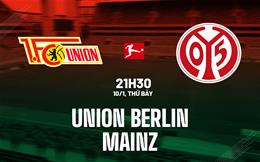 Nhận định bóng đá Union Berlin vs Mainz 21h30 ngày 10/1 (Bundesliga 2025/26)