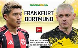 Nhận định Frankfurt vs Dortmund (2h30 ngày 10/1): Chờ đội khách vượt khó