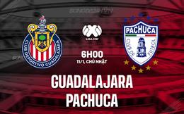 Nhận định - dự đoán Guadalajara vs Pachuca 6h00 ngày 11/1 (VĐQG Mexico 2025/26)