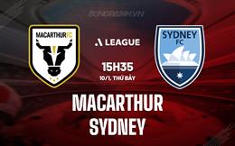 Nhận định Macarthur vs Sydney FC 15h35 ngày 10/1 (VĐQG Australia 2025/26)