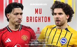 Nhận định MU vs Brighton (23h30 ngày 11/1): Không dễ cho Quỷ đỏ
