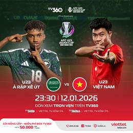 U23 Việt Nam vs U23 Saudi Arabia link xem trực tiếp hôm nay