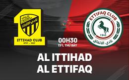 Nhận định bóng đá Al Ittihad vs Al Ettifaq 0h30 ngày 17/1 (VĐQG Saudi Arabia 2025/26)