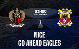 Nhận định Nice vs Go Ahead Eagles 3h00 ngày 23/1 (Europa League 2025/26)