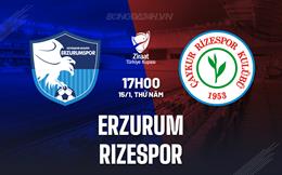 Nhận định Erzurum vs Rizespor 17h00 ngày 15/1 (Cúp QG Thổ Nhĩ Kỳ 2025/26)