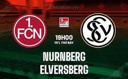 Nhận định bóng đá Nurnberg vs Elversberg 19h00 ngày 17/1 (Hạng 2 Đức 2025/26)