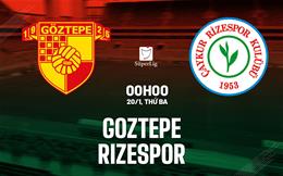 Nhận định Goztepe vs Caykur Rizespor 0h00 ngày 20/1 (VĐQG Thổ Nhĩ Kỳ 2025/26)