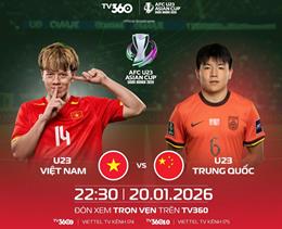 U23 Việt Nam vs U23 Trung Quốc link xem trực tiếp hôm nay
