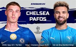 Nhận định Chelsea vs Pafos (03h00 ngày 22/1): Đè bẹp đội khách