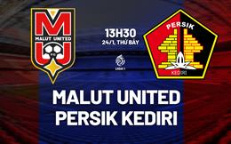 Nhận định Malut United vs Persik Kediri 13h30 ngày 24/1 (VĐQG Indonesia 2025/26)