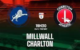 Nhận định bóng đá Millwall vs Charlton 19h30 ngày 24/1 (Hạng Nhất Anh 2025/26)