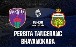 Nhận định Persita Tangerang vs Bhayangkara 15h30 ngày 24/1 (VĐQG Indonesia 2025/26)