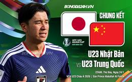 Nhận định U23 Trung Quốc vs U23 Nhật Bản (22h00 ngày 24/1): Vinh quang thuộc về ai?