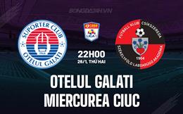 Nhận định Otelul Galati vs Miercurea Ciuc 22h00 ngày 26/1 (VĐQG Romania 2025/26)