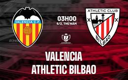 Nhận định Valencia vs Athletic Bilbao (03h00 ngày 5/2): Khó khăn tại Hang dơi