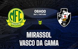 Nhận định Mirassol vs Vasco da Gama 6h00 ngày 30/1 (VĐQG Brazil 2026)