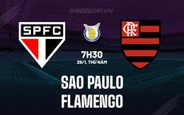 Nhận định Sao Paulo vs Flamengo 7h30 ngày 29/1 (VĐQG Brazil 2026)