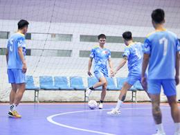 ĐT futsal Việt Nam làm quen giờ thi đấu, sẵn sàng chạm trán Lebanon