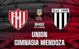 Nhận định Union vs Gimnasia Mendoza 8h00 ngày 3/2 (VĐQG Argentina 2026)