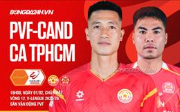 Nhận định PVF-CAND vs CATPHCM (18h00 ngày 1/2): Khách lấn át chủ