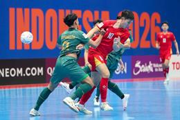 ĐT futsal Việt Nam dừng bước sau thất bại trước Indonesia