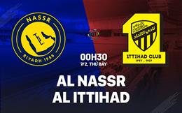 Nhận định bóng đá Al Nassr vs Al Ittihad 0h30 ngày 7/2 (VĐQG Saudi Arabia 2025/26)