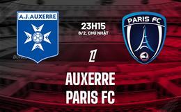 Nhận định bóng đá Auxerre vs Paris FC 23h15 ngày 8/2 (Ligue 1 2025/26)